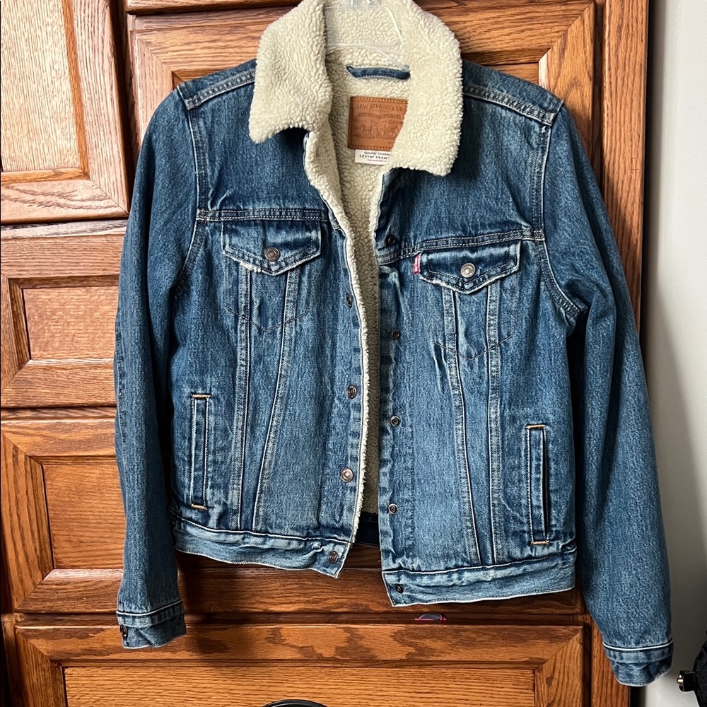 Levi's Denim Sherpa Jacket